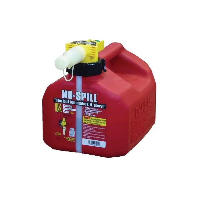 1.25-Gallon No-Spill Gasoline Can 1