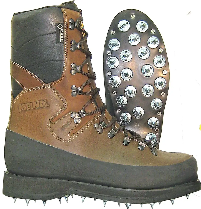 10-Inch Meindl Calk Boot For Heavy-Duty Forestry Use 1