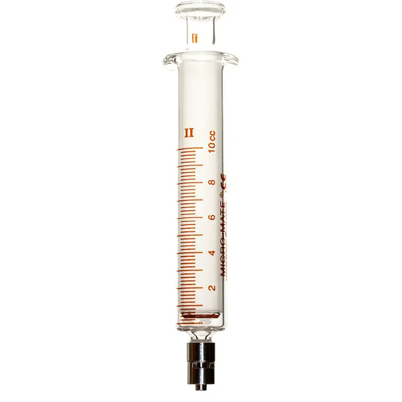 10Cc Reusable Glass Syringe For Laboratory Or Industrial Use 1