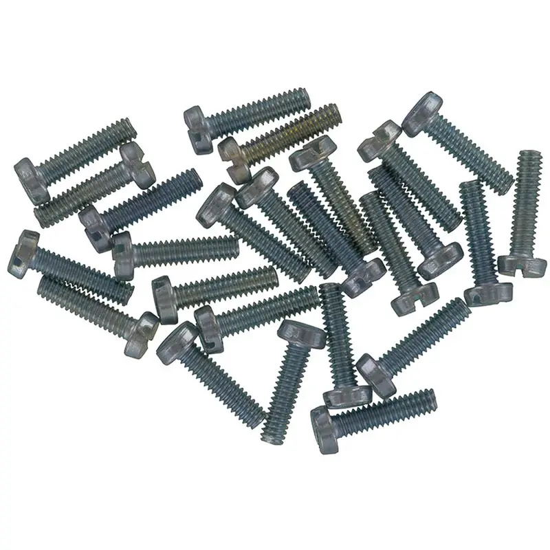 2Mm × 8Mm Slotted Cheese Head Machine Screws – Pack Of 25 1