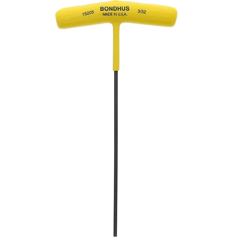 3/32" Hex T-Handle – 6-Inch Length, Carded Packaging 1