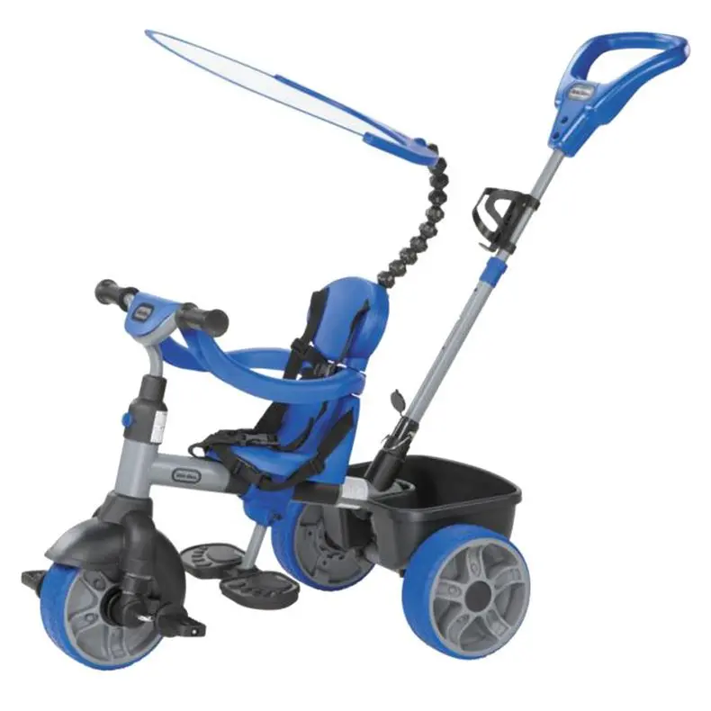 4-In-1 Basic Trike For Young Children – Blue 1