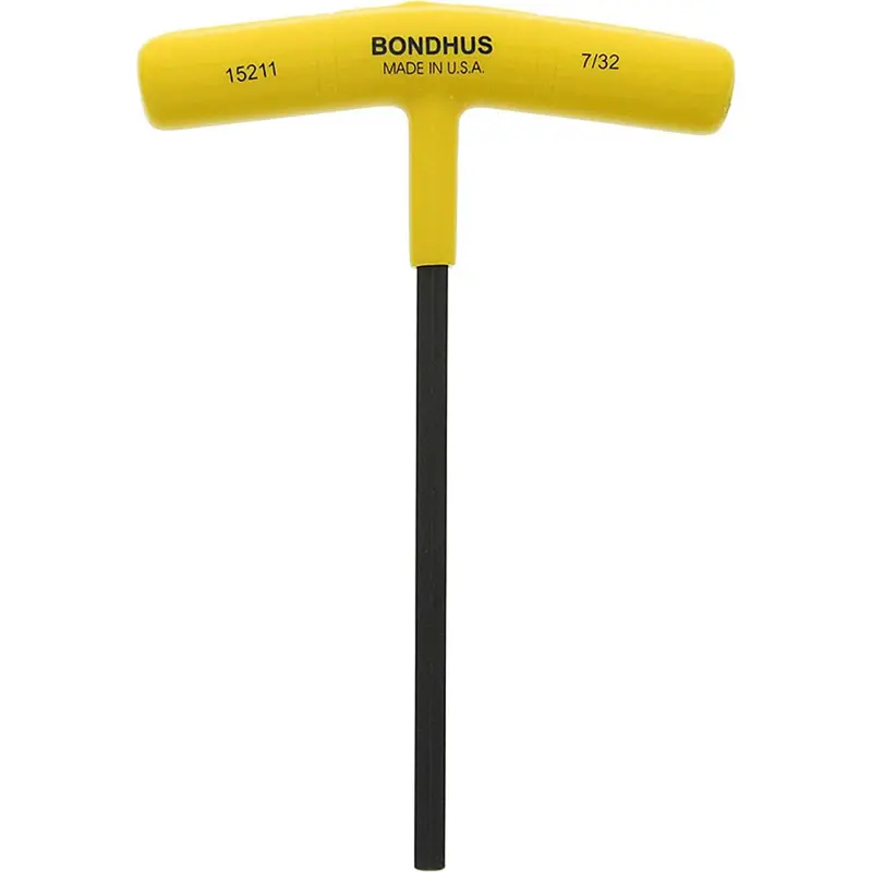 7/32" Hex T-Handle – 6-Inch Length, Carded Packaging 1