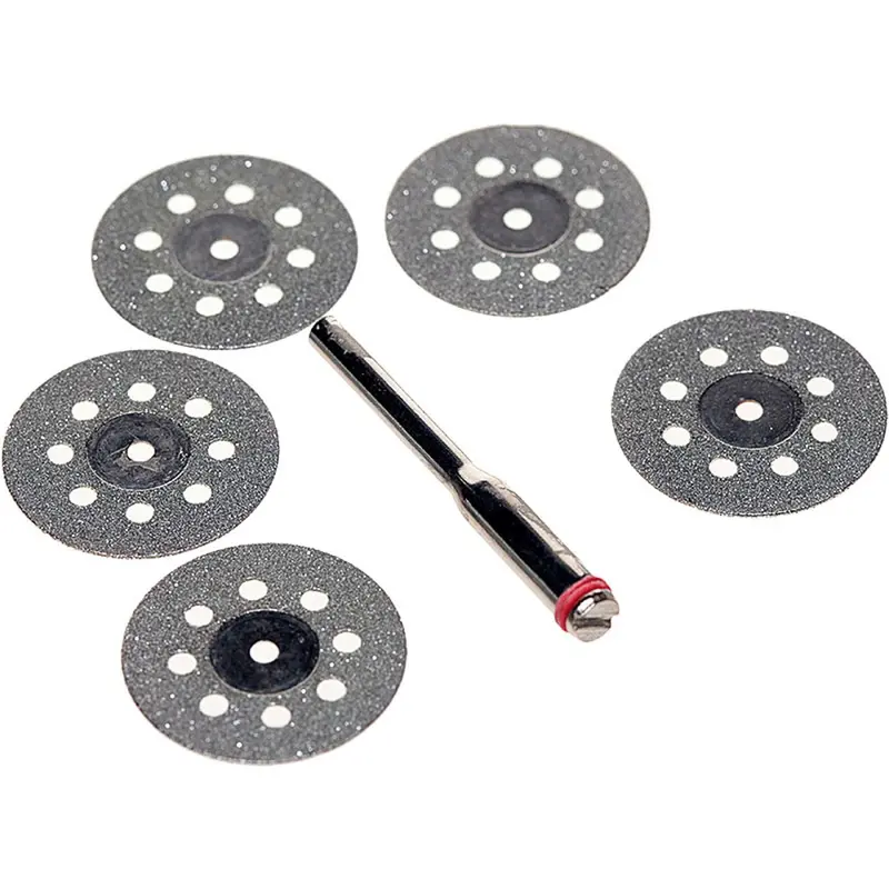 7/8" Arbor Diamond Cutting Discs – 5-Piece Set 1