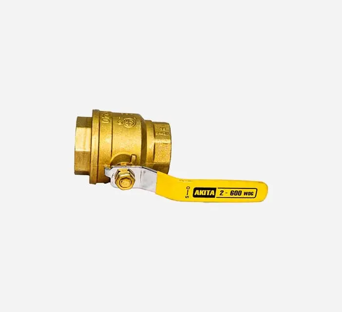 Akita Forged Brass Ball Valve – Full-Port, High-Pressure Shutoff Fitting 1