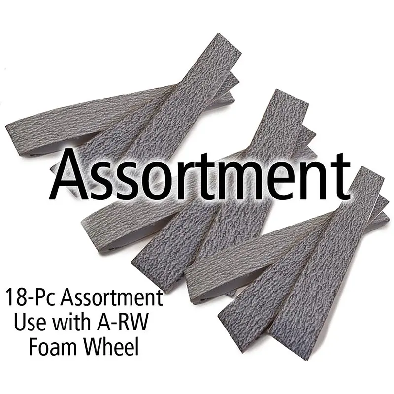 Aluminum Oxide Sanding Belt Assortment – 4″ × 1″, 3 Each Of Multiple Grits 1