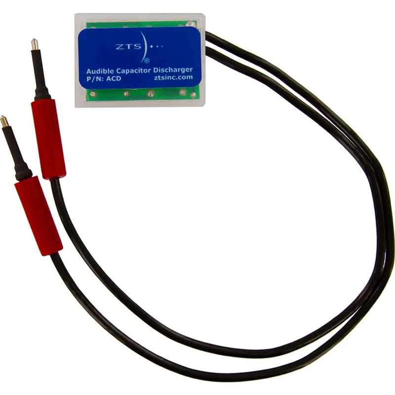 Audible Flash Discharger For Capacitor Safety 1