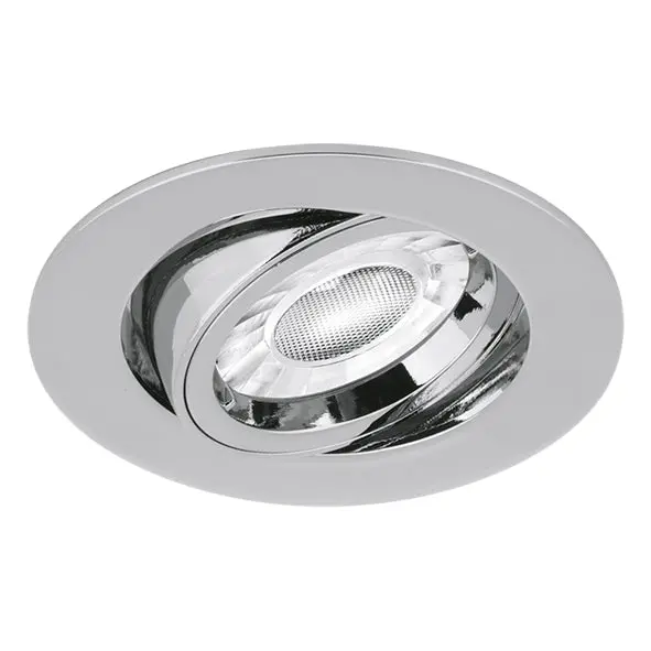 Aurora Edlm Pro Recessed Tilting Downlight – Gu10, 80Mm, White Finish 1