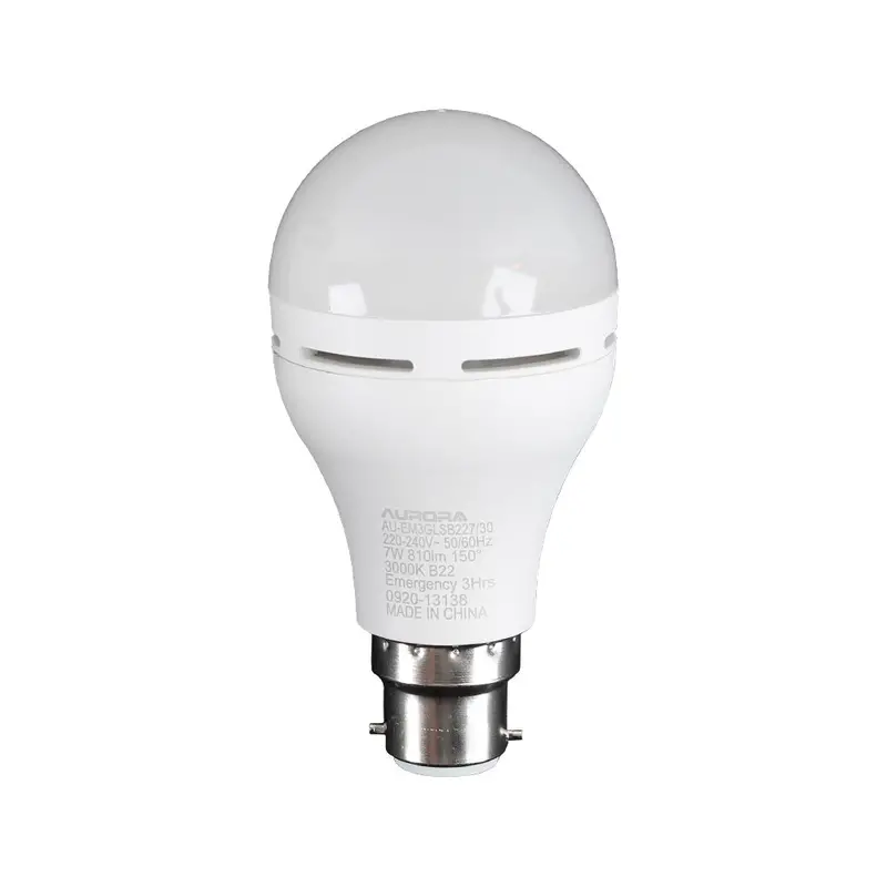 Aurora Emergency Led Bulb B22 | 7W, 810 Lm, 6-Hour Backup, Ctc 1