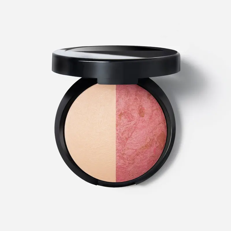 Baked Blush & Highlight Duo: Pink Buttercream + French Vanilla 1