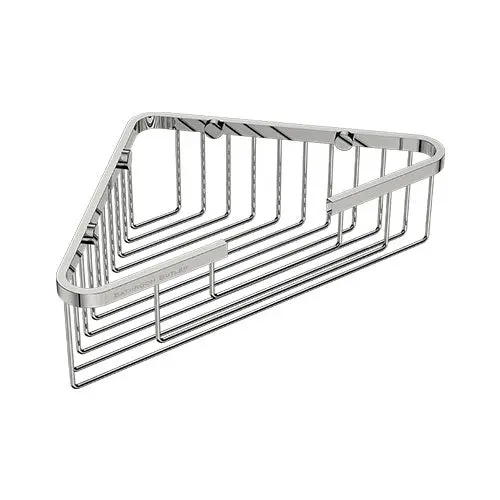 Bathroom Butler 9115 Corner Shower Basket – Compact Triangular Storage 1
