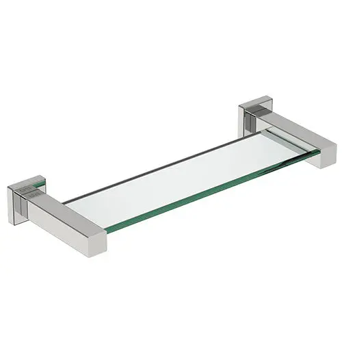 Bathroom Butler Tempered Glass Shower Shelf – 8525 Model, Adjustable Mounting 1