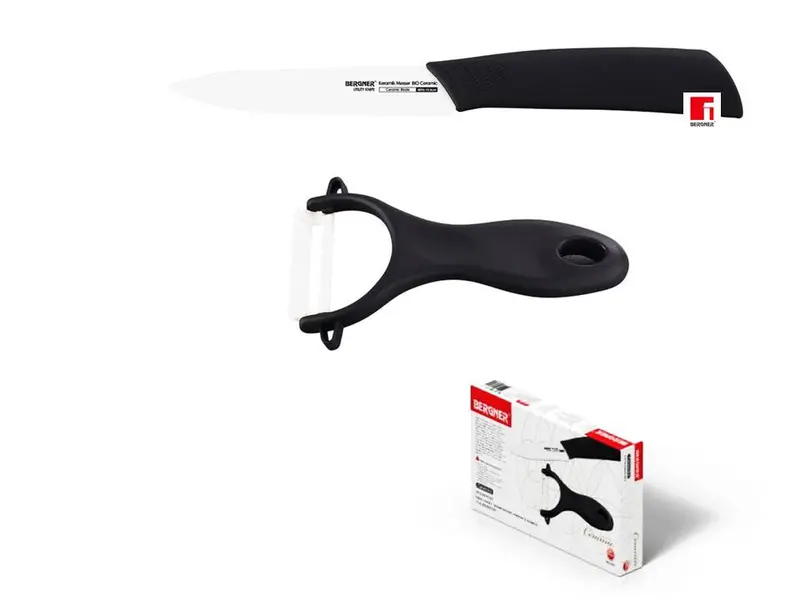 Bergner Bg-4093 2-Piece Stainless Steel Knife Set – Chef & Paring Combo 1