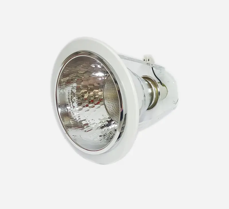 Biglite Vertical Pinlight Fixture – 6-Inch, White, Cover-Free 1