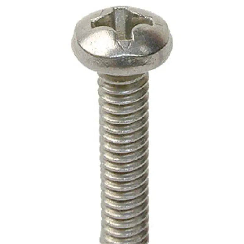 Black Zinc-Coated Pan Head Screw – 1.7Mm × 5Mm (Pack Of 25) 1