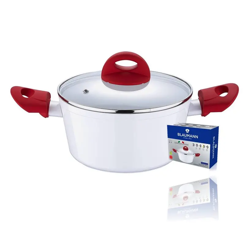 Blaumann Bl-1039 20 Cm Casserole With Tight-Fit Lid – Compact Stovetop And Oven-Safe Pot 1