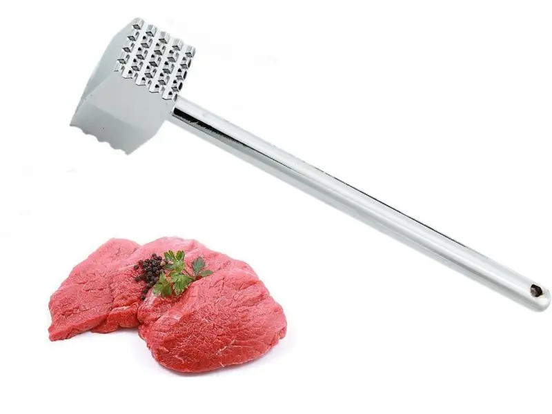 Blaumann Bl-1168 Stainless Steel Meat Tenderizer With Dual-Sided Hammer 1