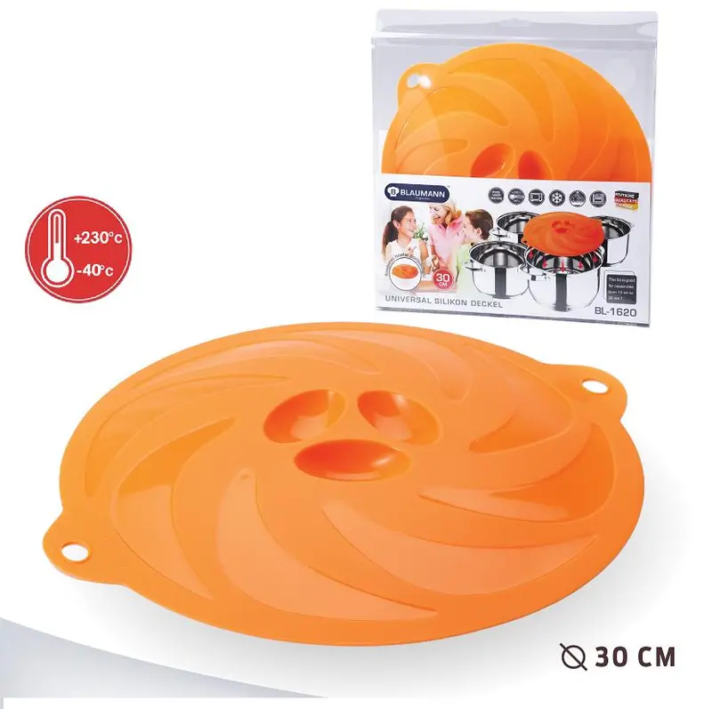 Blaumann Bl-1620 Heat-Resistant Silicone Lid – 30 Cm Diameter 1