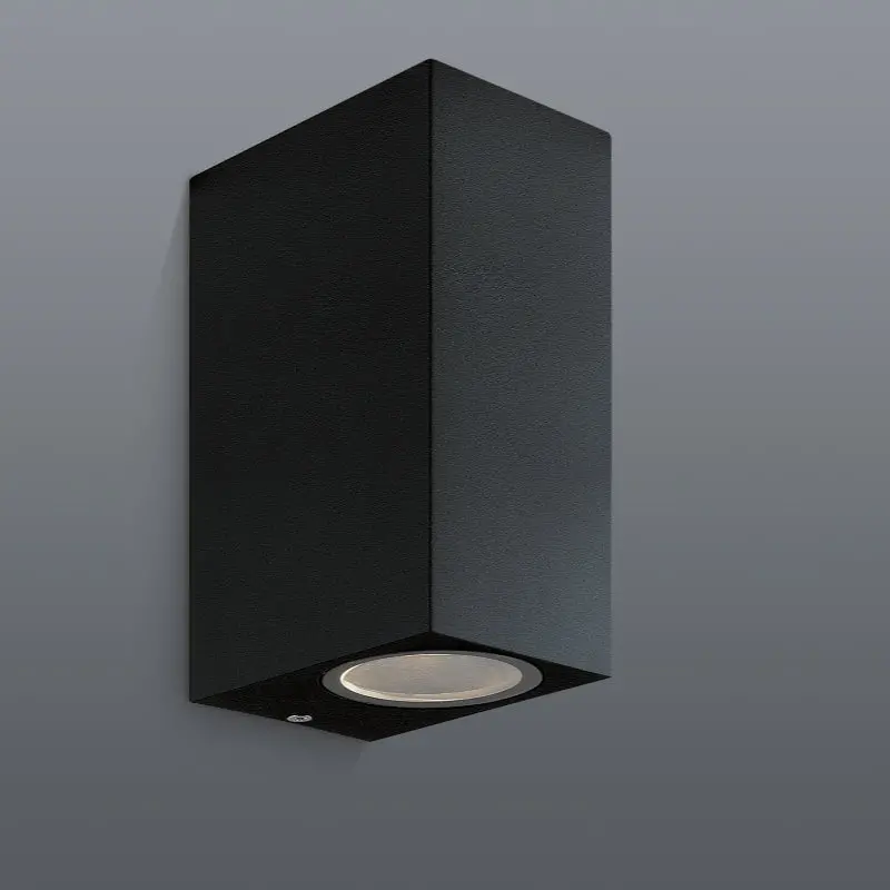 Block Two-Light Rectangular Wall Sconce – Clean Geometric Design 1
