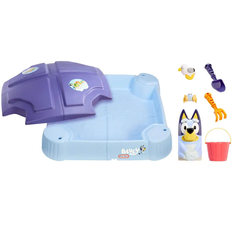 Bluey Beach Day Sandbox Playset 1