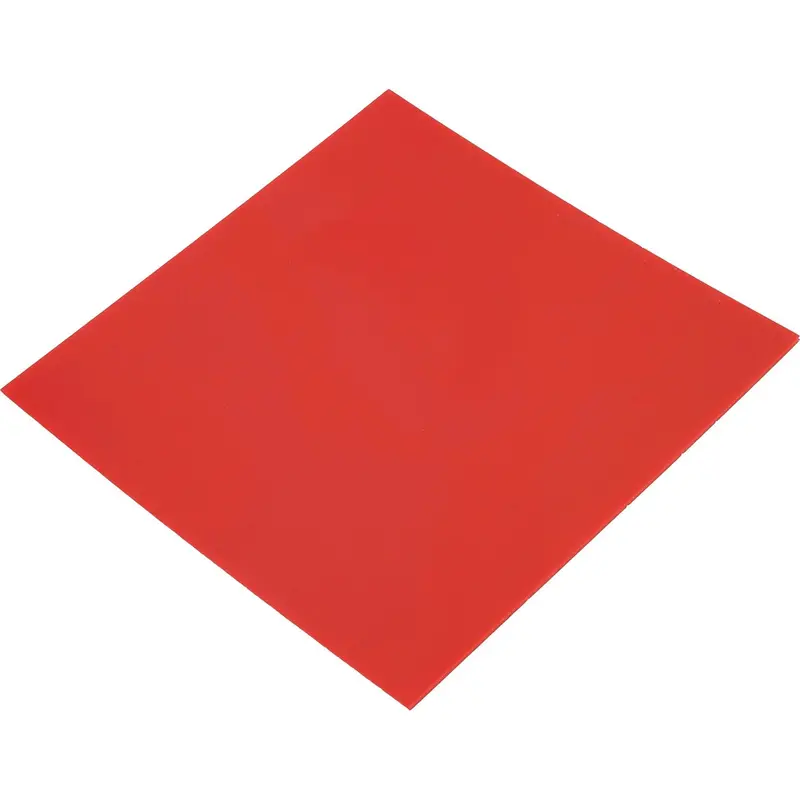 Bonny Doon 6" × 6" × 1/16" Square Urethane Block — 95 Shore D Hardness 1