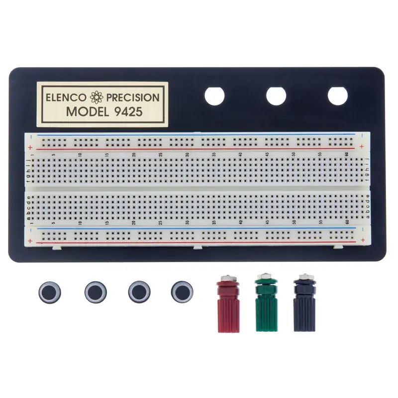 Breadboard With 830 Tie-Point Grid Layout 1