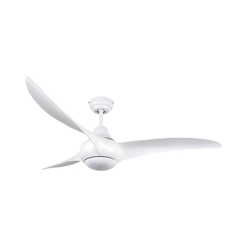 Bright Star 3-Blade Ceiling Fan With Remote Control – 1320Mm, Crisp White Finish 1