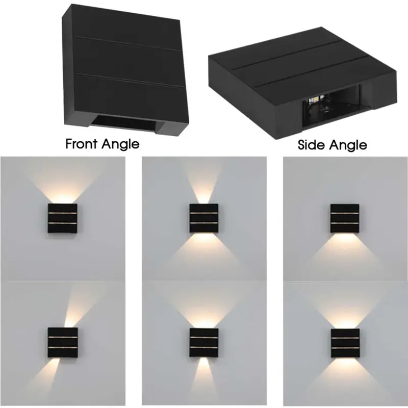 Bright Star Ip54 2-Direction Adjustable Beam Led Light – 4W, 4000K Neutral White, Black 1