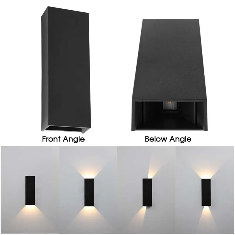 Bright Star Ip54-Rated Up/Down Adjustable Led Accent Light – 6W, 4000K Neutral White, Black 1
