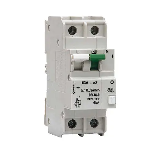 Cbi Qf14Ad Din Rail-Mount 1P+N Earth Leakage Breaker – 6Ka 1