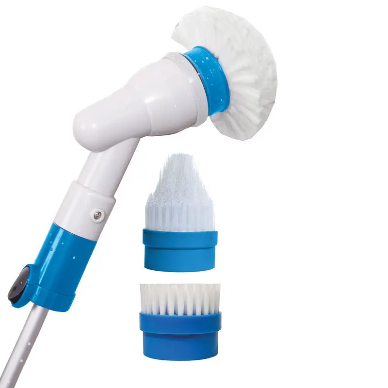 Cenocco Beauty Cc-9044 Spin Scrubber With 44-Inch Extendable Handle – Ergonomic Deep-Cleaning Tool 1