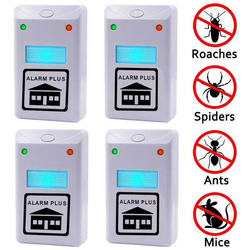 Cenocco Cc-0046 Ultrasonic Pest Repeller – Silent Electronic Rodent & Insect Deterrent 1