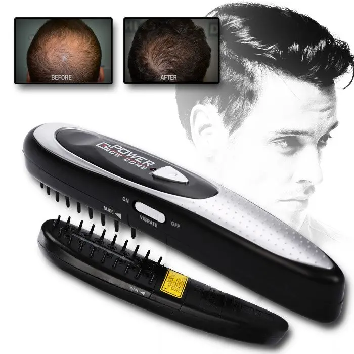 Cenocco Cc-9015 Hair Growth Stimulator – Electric Scalp Massaging Comb 1