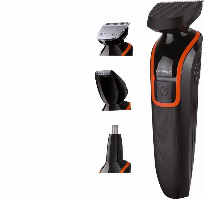 Cenocco Cc-9028 Full-Metal 4-In-1 Grooming Trimmer – Precision Beard & Body Kit 1
