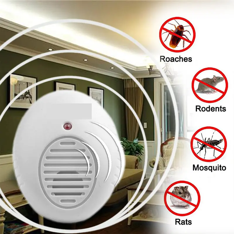 Cenocco Cc-9062 Ultrasonic Pest Repeller Kit (3-Pack) 1