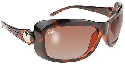 Chix Masquerade Sunglasses – Brown Fade Lens With Tortoise Frame 1