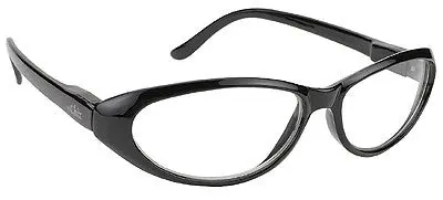 Chix Mistique Sunglasses – Clear Lens With Black Frame 1