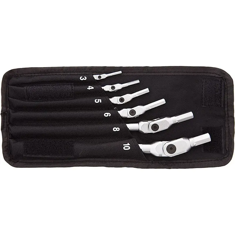 Chrome Hex-Pro Wrench Bit Set – 3 Mm To 10 Mm (6-Piece) In Pouch/Box 1