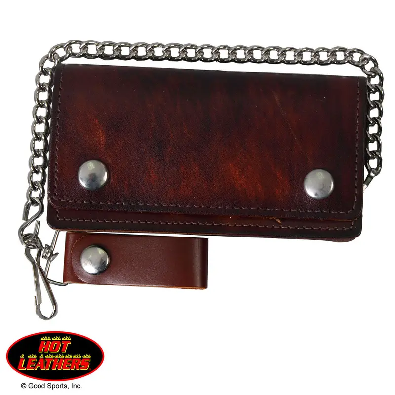 Classic Antique Brown Bifold Wallet For Everyday Carry 1
