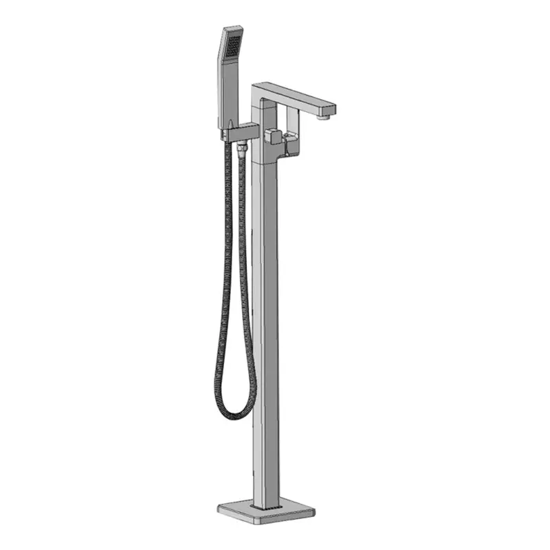 Cobra Arrive Freestanding Bathtub Mixer In Polished Chrome 1
