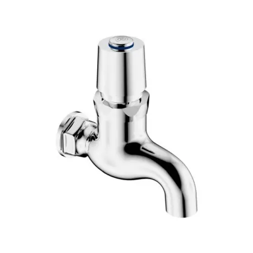 Cobra Chrome-Finished Demand Bib Tap – Push-Button Operation 1