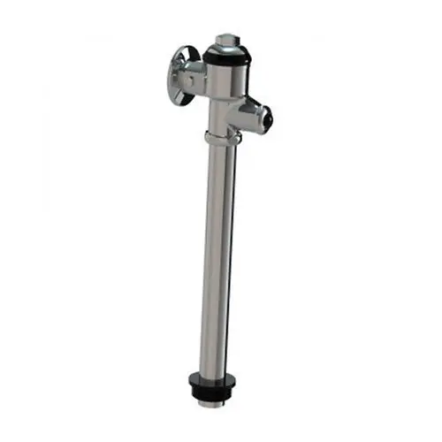 Cobra Flush Master Chrome Exposed Top-Entry Toilet Flush Valve – Visible Installation 1