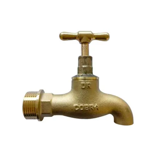 Cobra Heavy-Pattern Standard Bib Tap – Durable Brass Construction 1