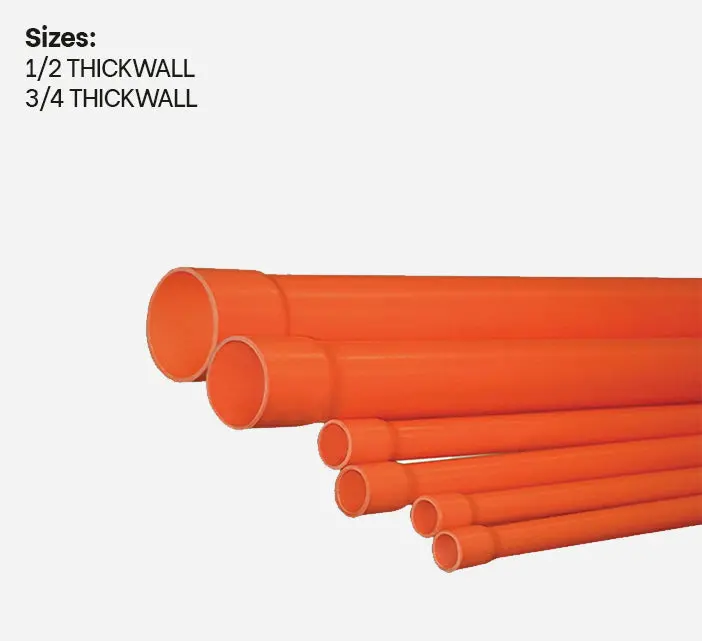 Condu-Tech Thick-Wall Rigid Electrical Conduit Pipe 1