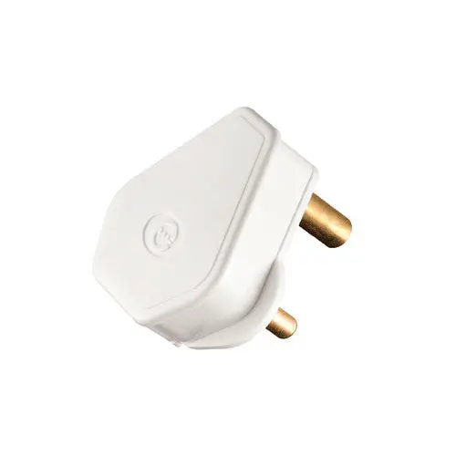 Crabtree 3-Pin 6A Domestic Plug Top 1