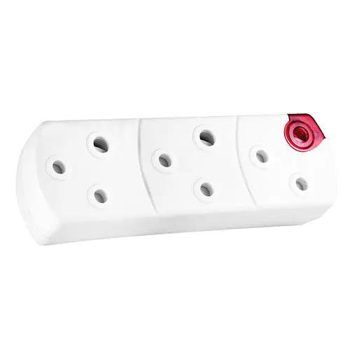 Crabtree 3-Way 16A Domestic Plug-In Power Adaptor 1
