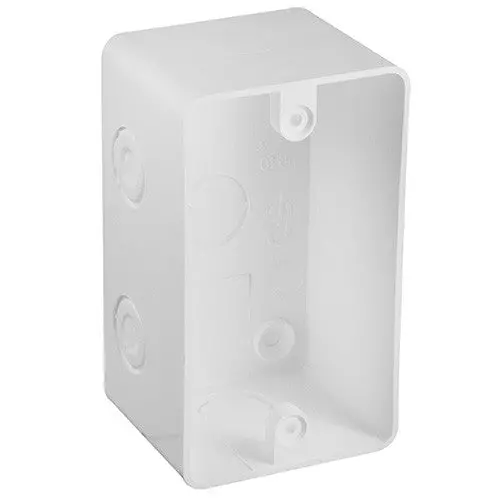 Crabtree Cms 50Mm 4X2 Wall Box For Surface Or Recessed Mounting 1