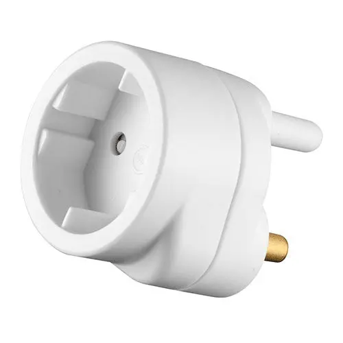 Crabtree Schuko Plug-In Adaptor For Domestic Use 1