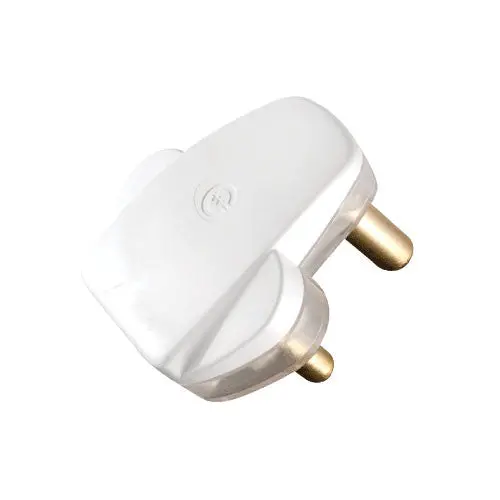 Crabtree Slim 16A Domestic Plug Top In White 1