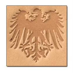 Craftool Crest 3D Leather Stamp – Heraldic Design For Custom Leatherwork 1